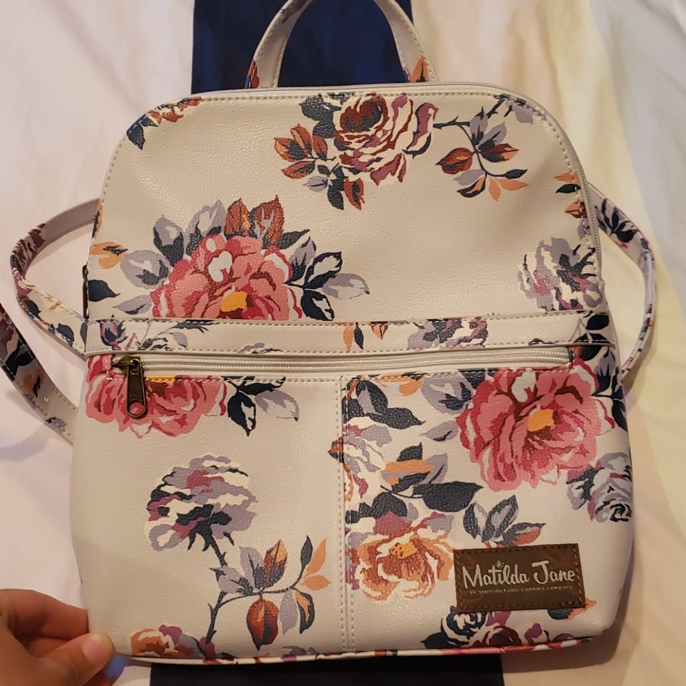 Matilda Jane leather backpack